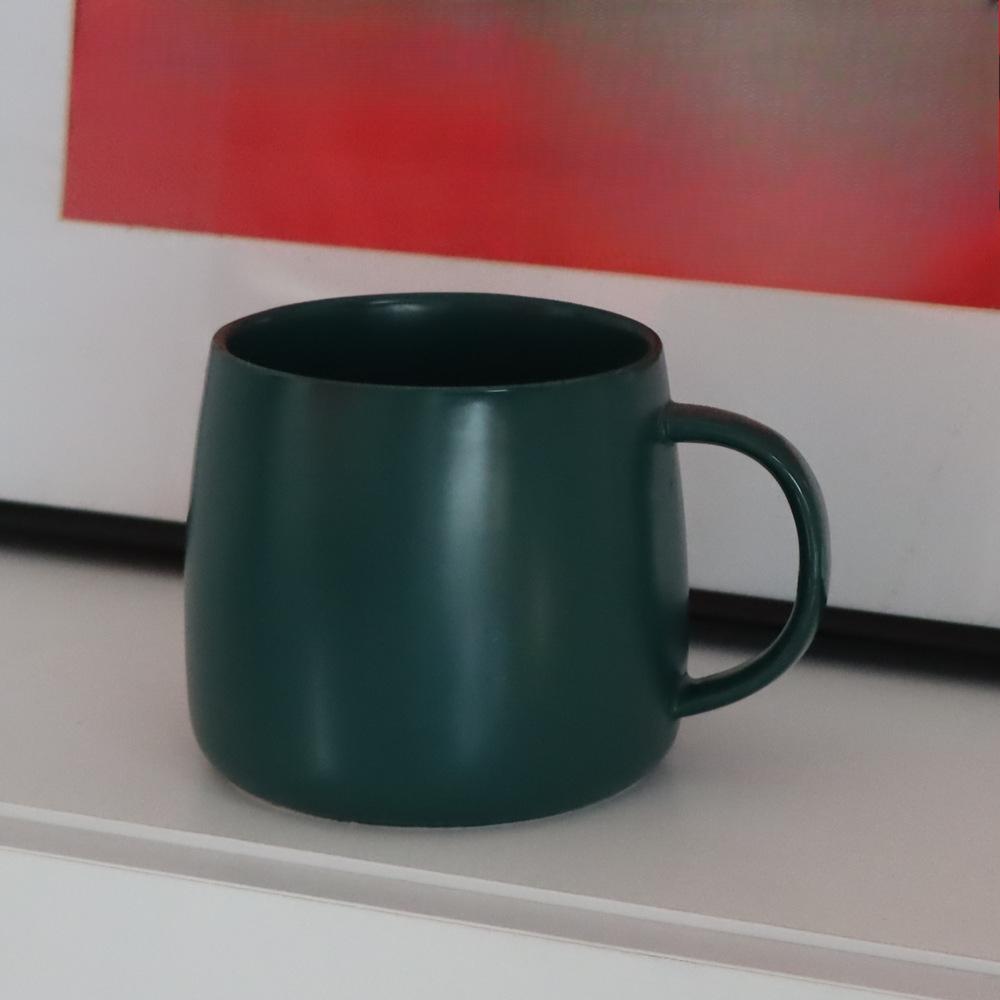 

Простая керамическая кружка в скандинавском стиле, чашка для кофе, молока, офисная, домашняя, для завтрака, для дома, отеля, для питья 301-400ml