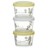 Skater Storage Container Set of 3 240ml Side Dishes Snoopy Watercolor Made in Japan SIJ3-A