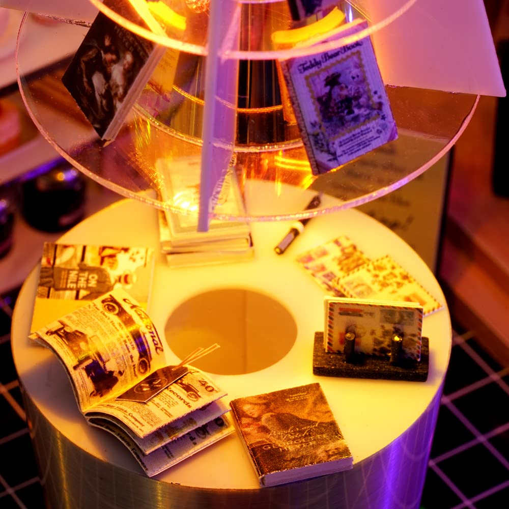 Dollhouse Handmade Kit Set Miniature Book Cafe BOOK CAFE (t-FREAK)