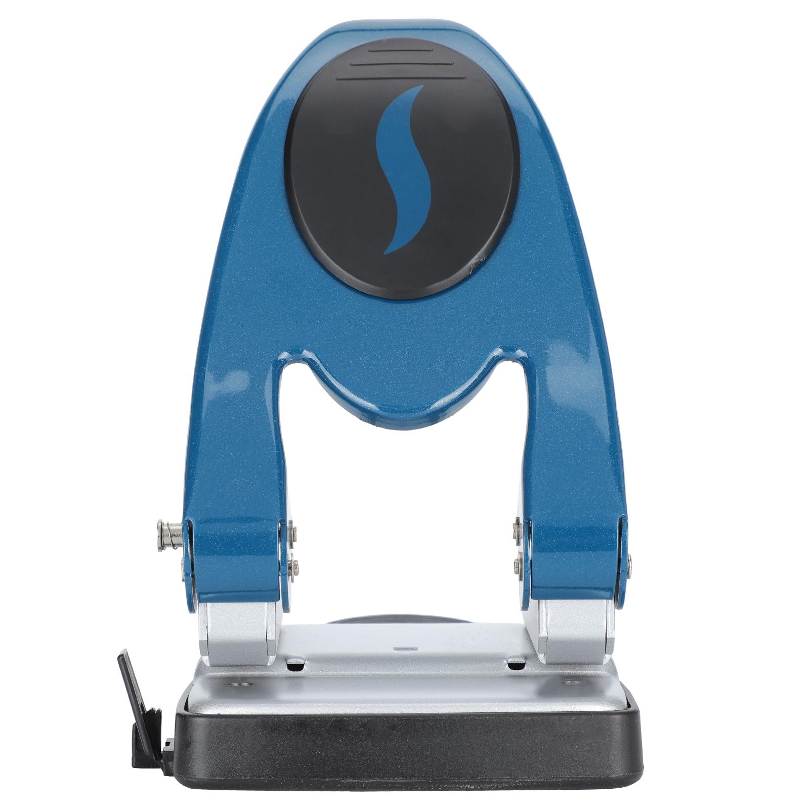 

Дырокол 2 отверстия 50 листов ручной труд экономия утолщенные прочные офисные принадлежности синий