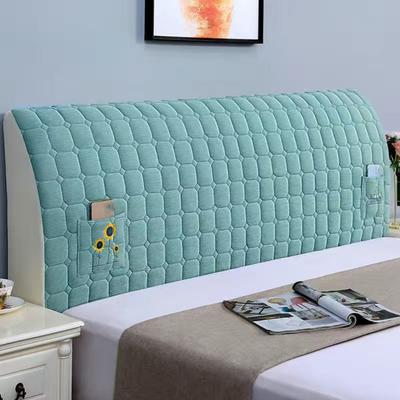 Anti-Collision Bedhead Cover All Inclusive Minimalist Dust Protection Cover Washable Dustproof Bed Head Slipcover Bedroom