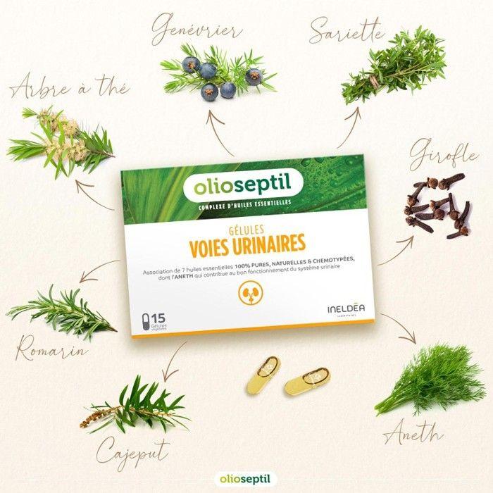 Ineldea Olioseptil Voies Urinaires 15 Gélules