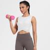 Women's Sexy Sleeveless Sports Crop Top - Yoga & Running Fitness Vest