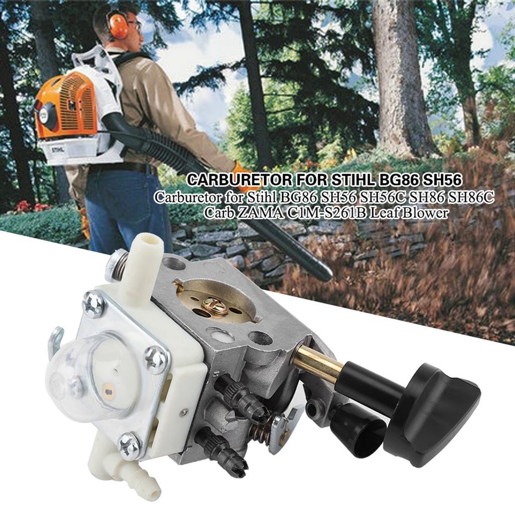 Vergaser für Stihl BG86 SH56 SH56C SH86 SH86C Vergaser ZAMA C1MS261B