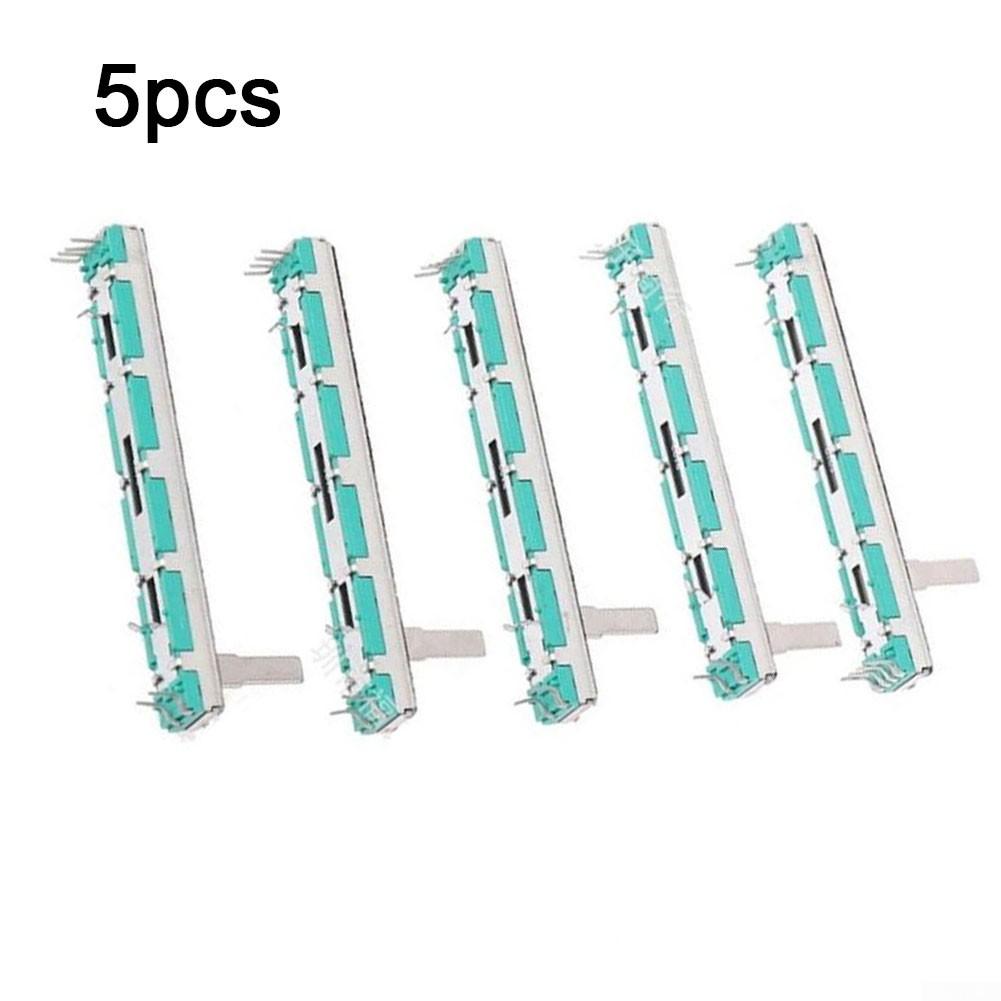 Potențiometru cu film de carbon B103 cu rezistență variabilă de 75 mm