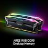 Lexar 32GB ARES RGB DDR5 RAM CL30 Desktop-Speicher AMD Expo und Intel XMP Schwarz (2 x 16 GB) 6000MT/s 1.35V - 3.0, (LD5BU016G-R6000GDLA).