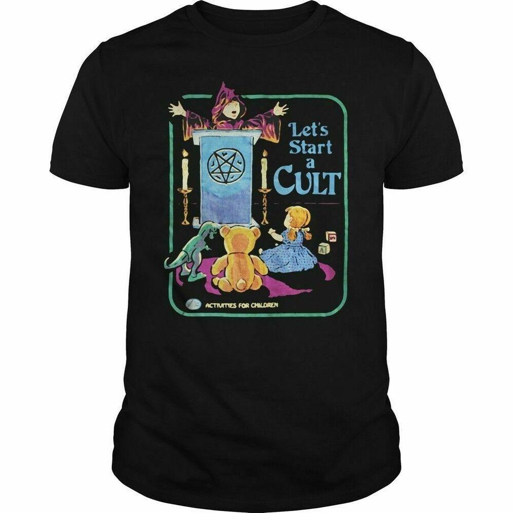 

LetS Start A Cult Детская черная футболка S