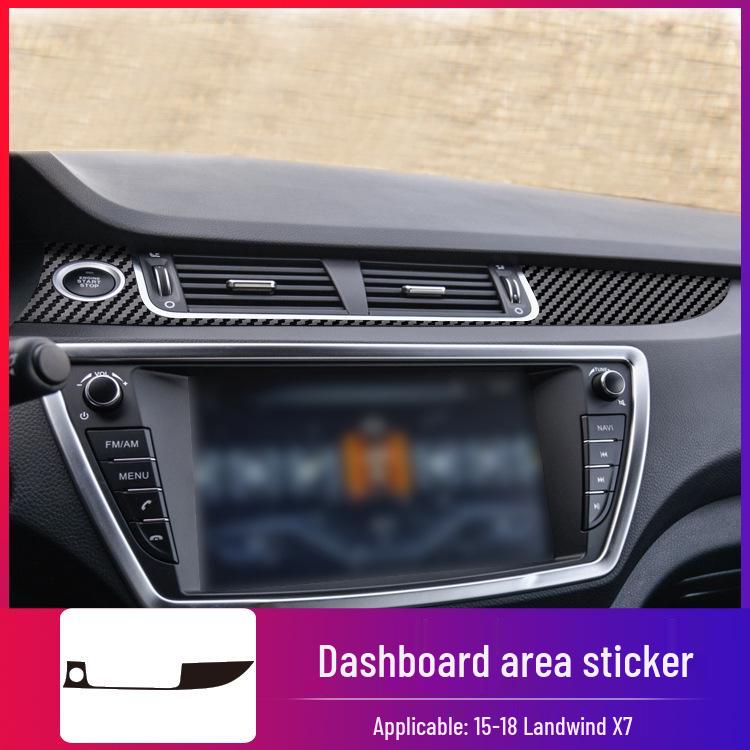 Landwind X7 (2015-2018) Carbon Fiber Interior Sticker Set