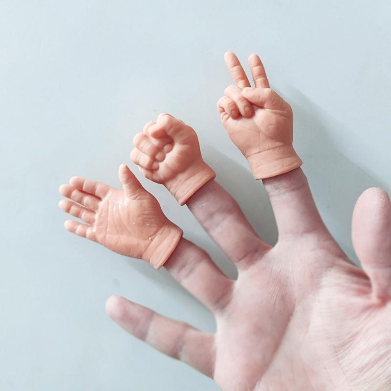 Cats Little Hand for Fun Finger Puppets for Cats, Human Small Hand for Cats