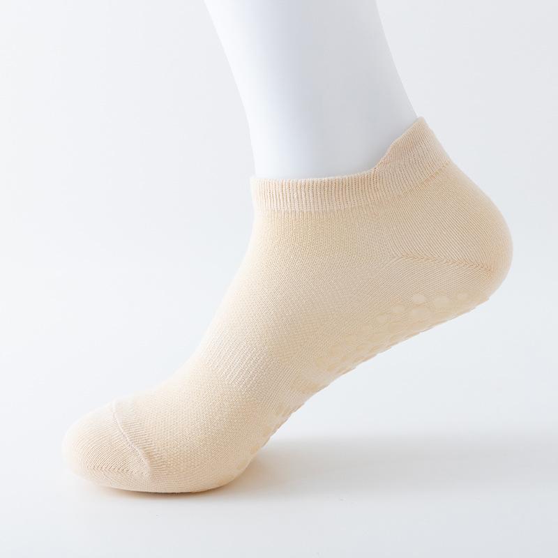 

Женские летние тонкие сетчатые дышащие силиконовые нескользящие носки для пилатеса и йоги 1 pair телесный