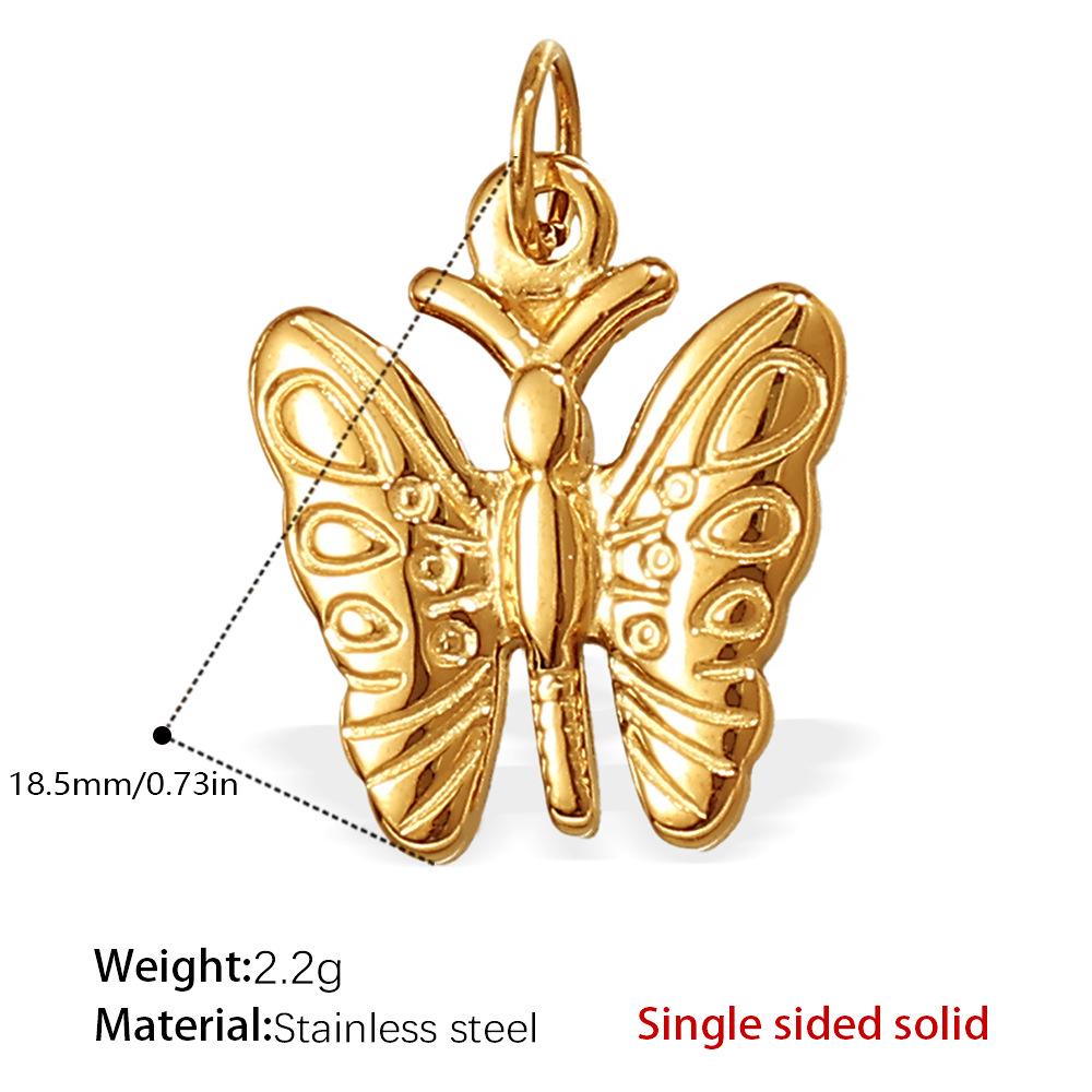 European & American Butterfly Charm Pendants: Lightweight, Luxurious, Versatile DIY Bracelet & Necklace Accessories.