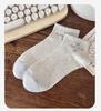 Sock Children's Product - Summer Lightweight Cotton Socks with Antibacterial and Anti-tangling Features, Lace-edged Short Socks, Mesh Short Tube Socks