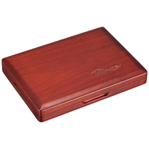 Vivace Wooden Reed Case for Tenor Saxophone and Bass Clarinet, 6-Pack, Brown