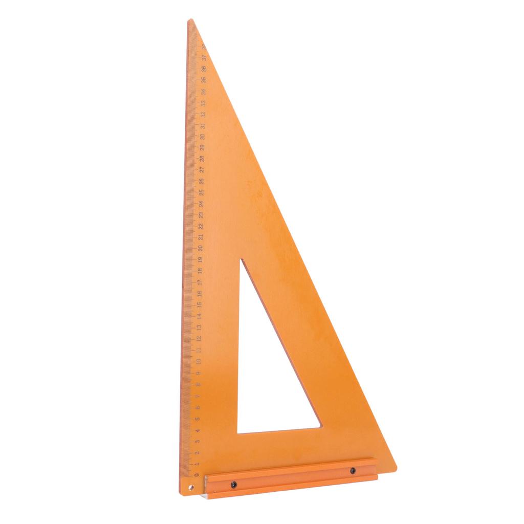 Woodworking Triangle Ruler 40x23cm Engineering Plastic High Accuracy 90 Degrees  Right Angle Carpenter