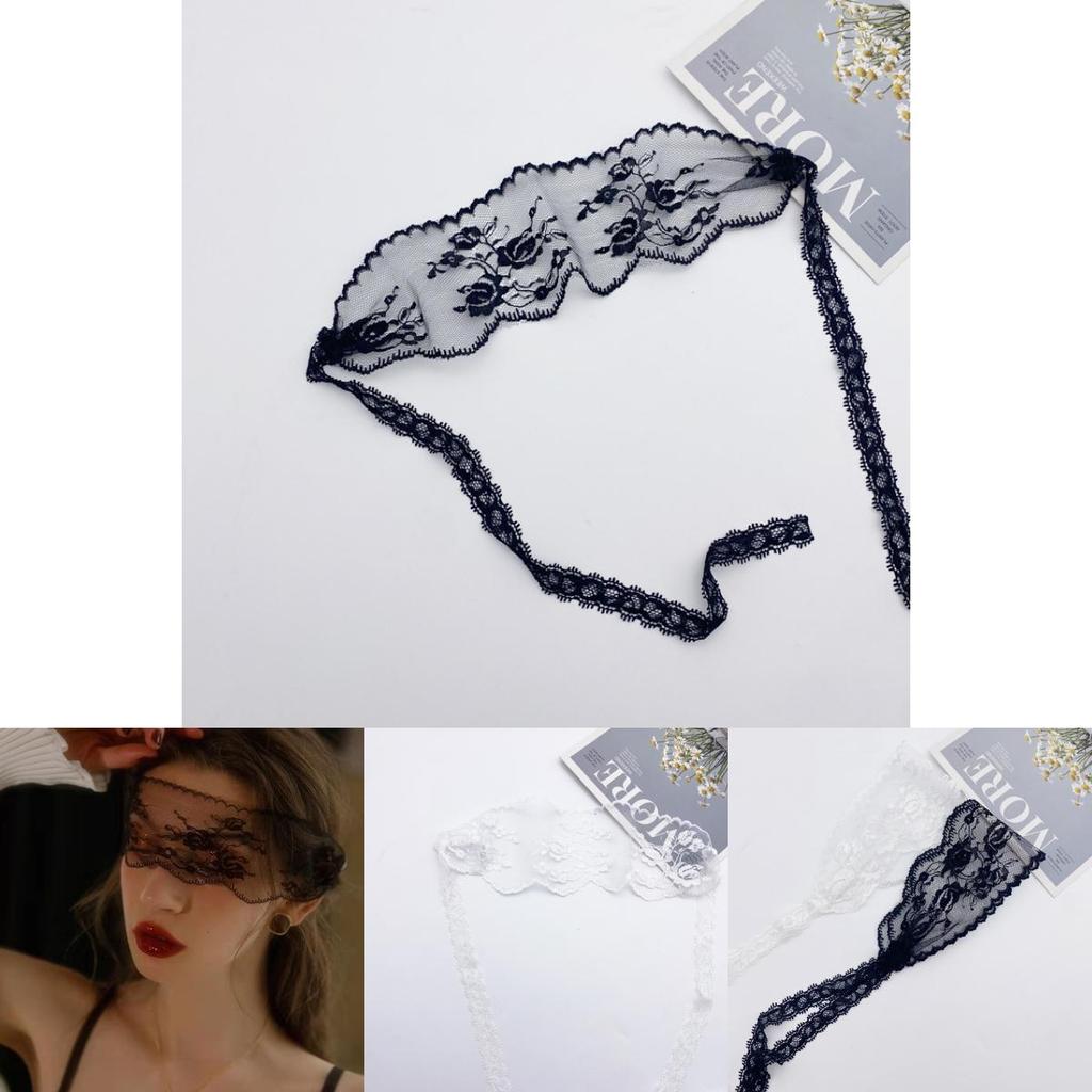 Halloween Lace Eye Mask For Adults With Tie Closure Perfect For Parties And Costumes