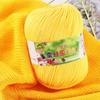 50g Wool Silk Protein Velvet Milk Cotton Yarn Children's Knitted Sweater Scarf DIY Material Bag Hand Crocheted Worsted Wool Yarn