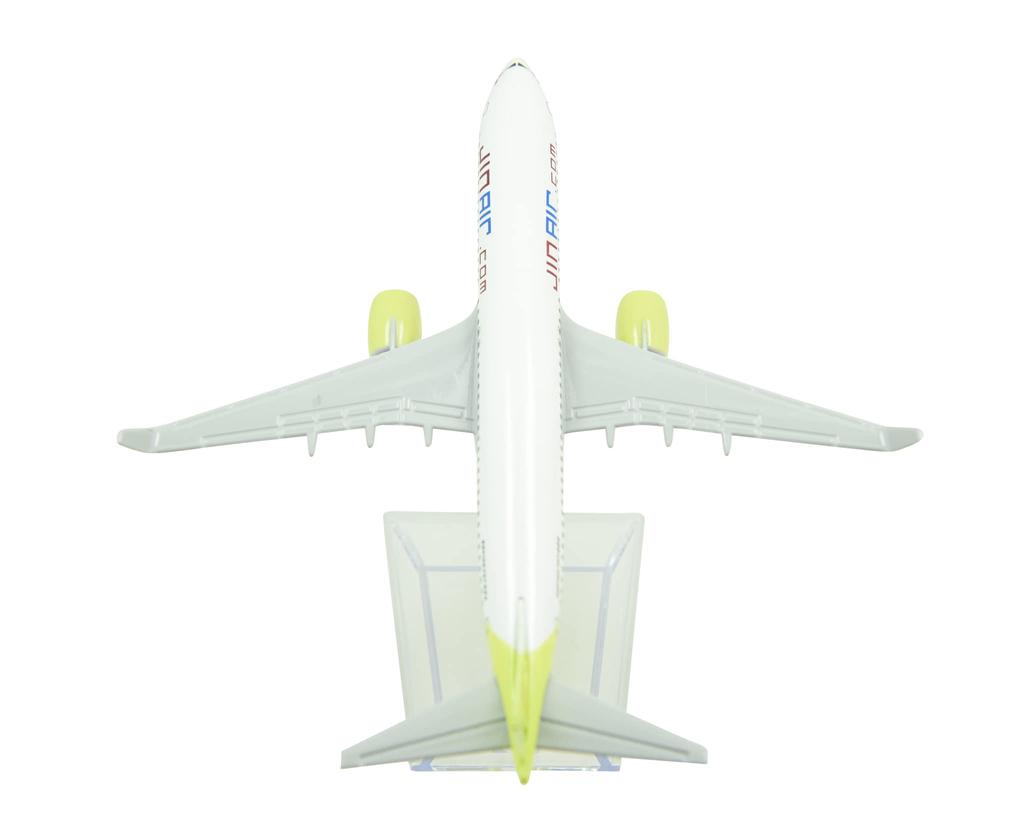 TANG DYNASTY 16cm Korean Jinair B737 Alloy Airplane Model Toy 1/400