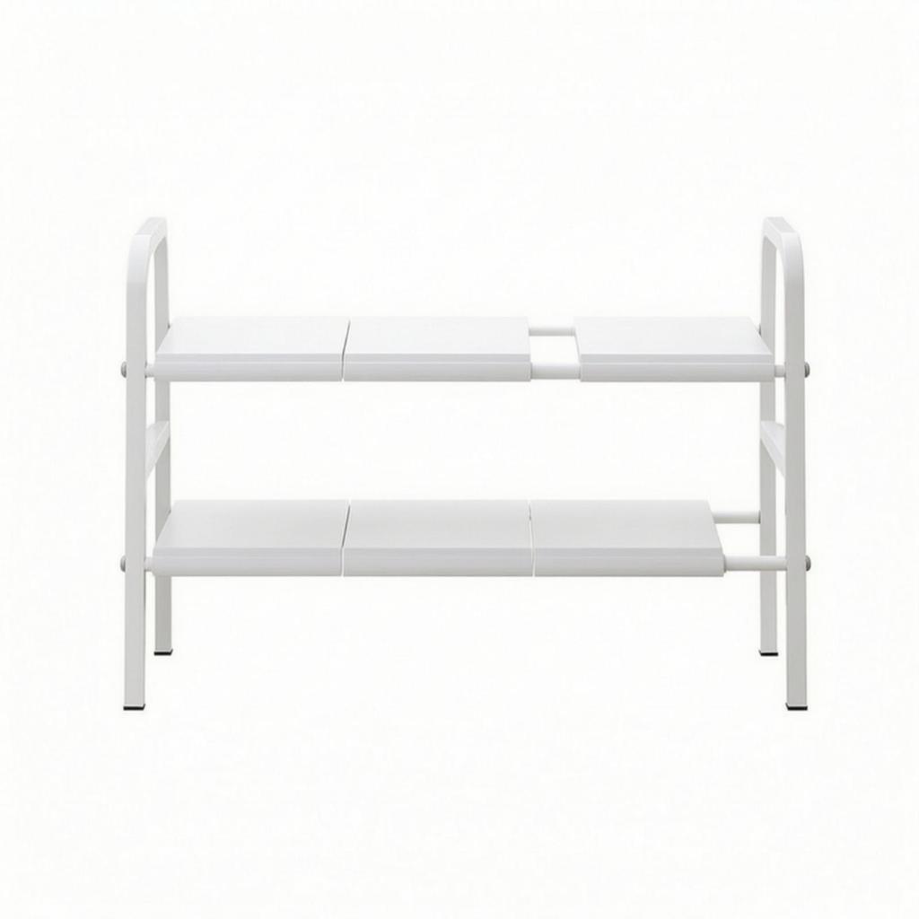 Carbon Steel Under-Sink Storage Rack Space-Saving Expandable Under Sink