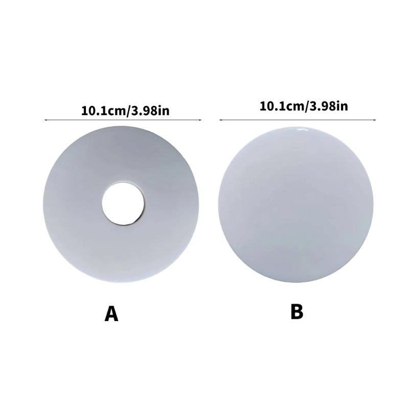 Replacement Front/Rear Wheel Caps Bearing Protective Cover for Yoya/Yoyo Baby Strollers Ensuring Stability White