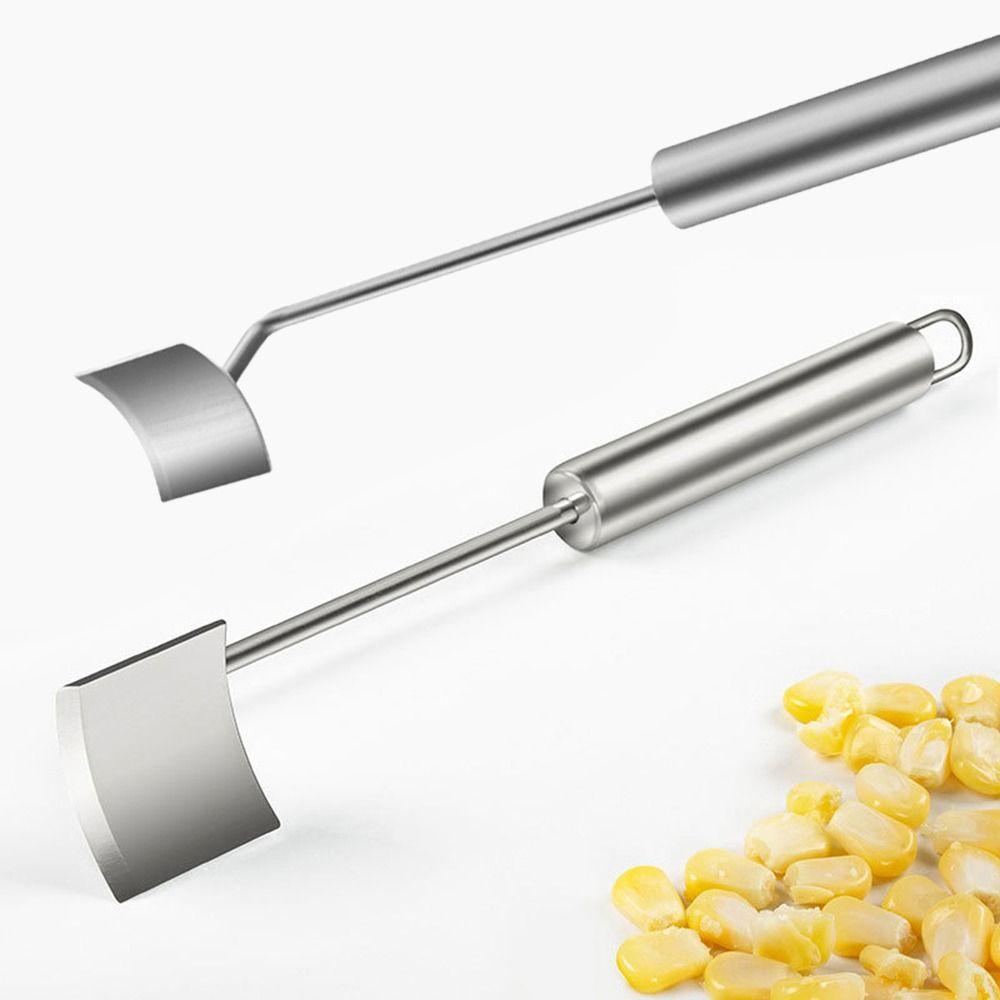 Planer Tool Corn Cob Peeler with Ergonomic Handle Corn Kernel Removing Durable Corn Stripper
