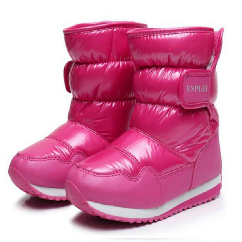 Winter Baby Baby Waterproof Thickening Snow Boots Warm Cotton Shoes