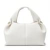 Womens Oversized Cloud-Shaped Soft PU Tote Bag With Magnetic Large Capacity Daily Commuter Shoulder