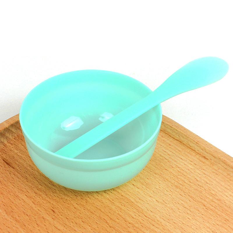 DIY Beauty Mask Tool Mask Bowl Set Plastic Mask Stick Mixing Bowl Beauty Bowl Spa Beauty