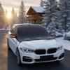 1Pcs Heavy Duty Oxford Cloth Waterproof Protector Snow Windshield Cover Weatherproof Car Snow Windshield Cover For Vehicle