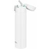 Thermos Water Bottle Vacuum Insulated Straw Bottle 450ml White For Cold Storage FJM-450 WH