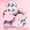Cross-border Multicolor 3D Eyelashes: Thick, Voluminous Eye Accents for Children's Day, Halloween, Christmas, and Cosplay