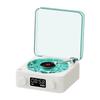 Portable CD Player Bluetooth Speaker Retro Turntable Speaker Support CD BT USB 3.5mm AUX Desktop CD Player for Phone Desktop PC