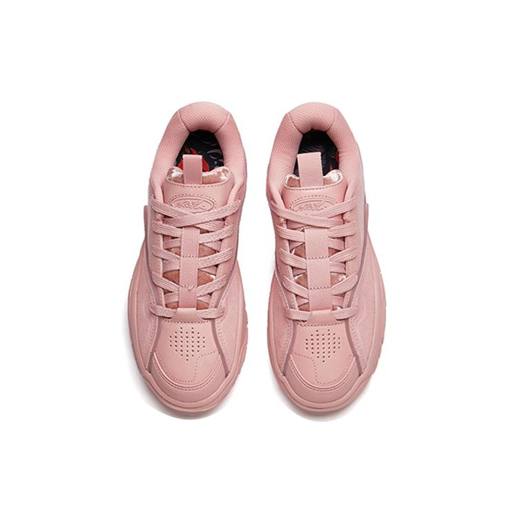 Anta Hot Height Increasing Low top Skateboard Shoes Women's Rubber Pink 922238083-5