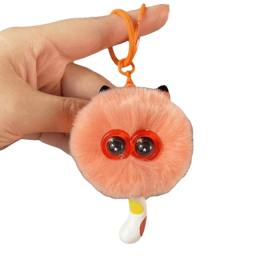 Creative Couples Plush Keychain Cute Cartoon Keychain Bag Accessories  Gifts For Women