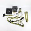 Multifunctional TRX Suspension Fitness Set with Resistance Bands and Ropes