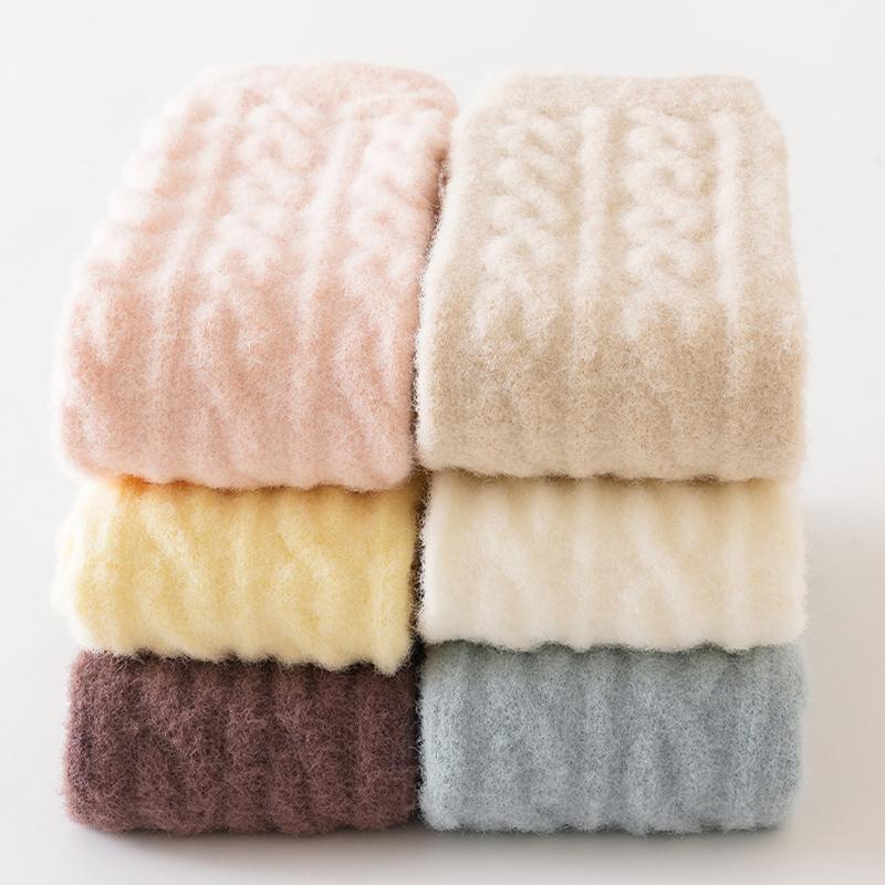 Dětské chrániče kolen Termální fleecové ponožky Netlačící manžeta Ochrana při lezení Kojenecké návleky na nohy Zimní hřejivé doplňky Měkký dotek Jedna velikost