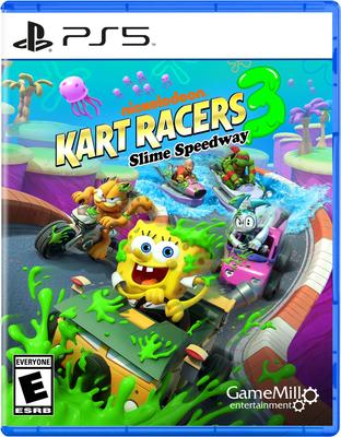 Nickelodeon Kart Racers Slime Speedway North PS5 3 (Import Version America) -