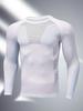 Cross-border PRO Men's Quick-Dry Sports Tights: High Elastic, Sweat-Absorbent, Long-Sleeved Fitness & Cycling Shirt