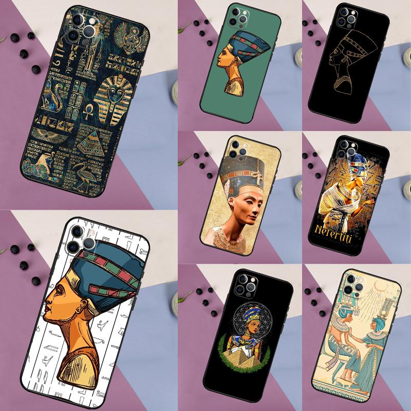 Egypt Nefertiti Ankh Case For Samsung Galaxy M21 M12 M13 M14 M15 M06 M16 M36 M56 M31 M53 M32 M52 M35 M55 M34 M54