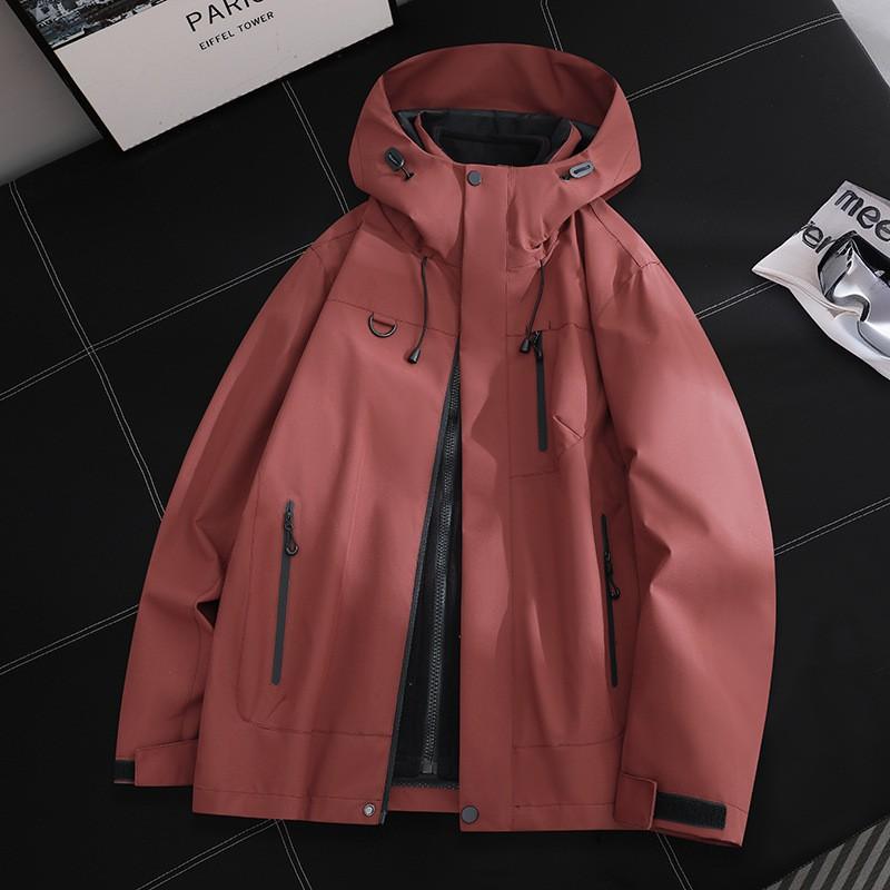 Men Women 3-in-1 Waterproof Windproof Hiking Jacket With Fleece Liner Mountain Trekking Camping Winter Outdoor