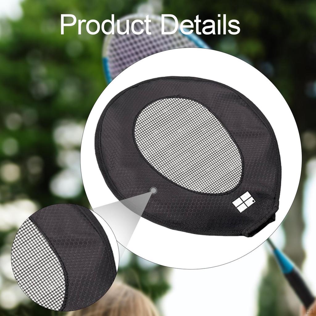 Badminton Racket Training Cover Head Portable Exerciser Racquet Sleeves for
