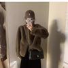 Winter Stand-Up Collar Fur Coat