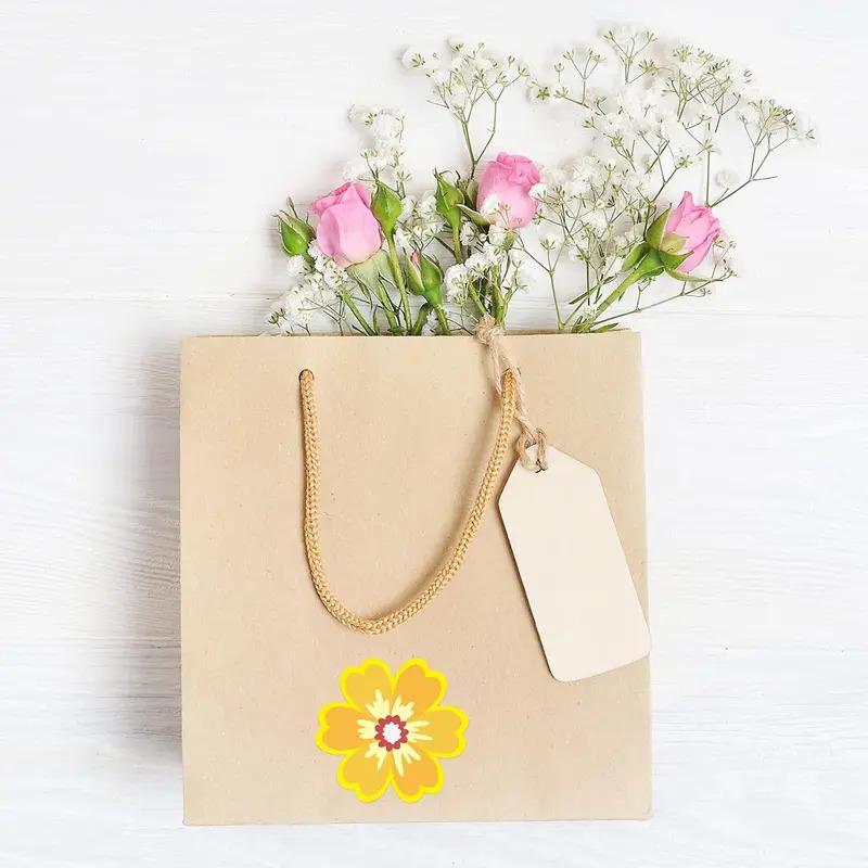 500 Butterfly Flower Stickers Colourful Butterfly Appliqués Floral Stickers Gift Tag Stickers Party Decorations