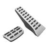 Gas Brake Accelerator Pedal Cover Stainless Steel Anti Slip Foot Pedal Pads Replacement for Hyundai
