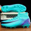 Wysokie Buty Piłkarskie Męskie Duży Rozmiar 47 Treningowe Sportowe AG Długi Kołek TF Złamany Kołek Buty Piłkarskie Siatkowa Podszewka Gumowa Podeszwa