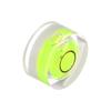 uxcell Round Bubble Level, 13x7mm, Mini Circular Bullseye Level for Camera Tripods, Telescopes, Workshops, Turntables, and Picture Frames, Green