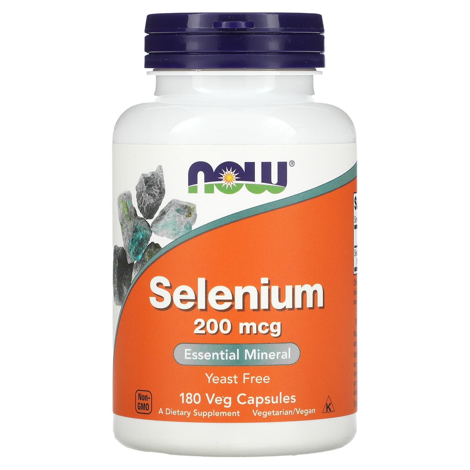 

Selenium, 200Mcg, 180 Veggie Caps