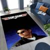 2026 Top Gun Tom Cruise Fighter Sign Art Carpet Rug for Bedroom Living Room Sofa Home Doormat Decor,Large Kid Non-slip Floor Mat