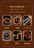 RuRome Walnut Oil for Agarwood Bracelets - Enhances Carving, Color & Patina