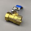 Brass Long Handle Ball Valve - Multi-Size (1/4" to 1") Pneumatic Tap with Internal/External Thread for Water Drain