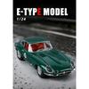 1/24 Jaguar E-Type Dekorative Ornamente Diecast Legierungsmodellauto Ideale Computer-Schreibtisch-Ornamente & Auto-Mittelkonsolen-Ornamente